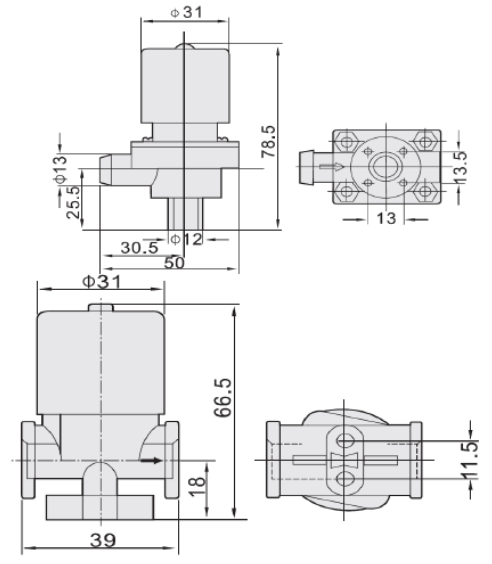 Клапан электромагнитный SMART SP61354 - 3